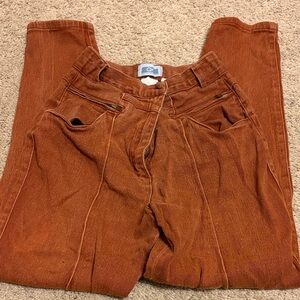 Women's Jeans in Warm Brown